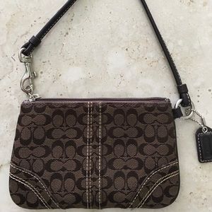 Authentic Coach Wristlet